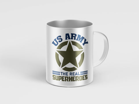 U.S. Army The Real Superheroes Mug 11oz