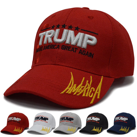 Trump Embroidery MAGA Baseball Cap
