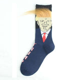 Trump 3D Hair Compression Socks