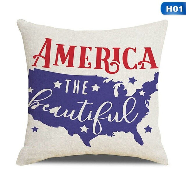 Vintage American Style Pillow