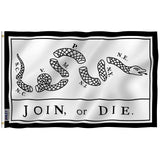Join Or Die Flag - Rattlesnake Flags