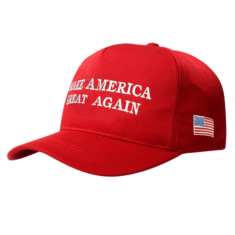 Make America Great Again Hat Donald Trump Hat Cap Unisex Cotton Adjustable Baseball Cap Embroidered Mesh Cap